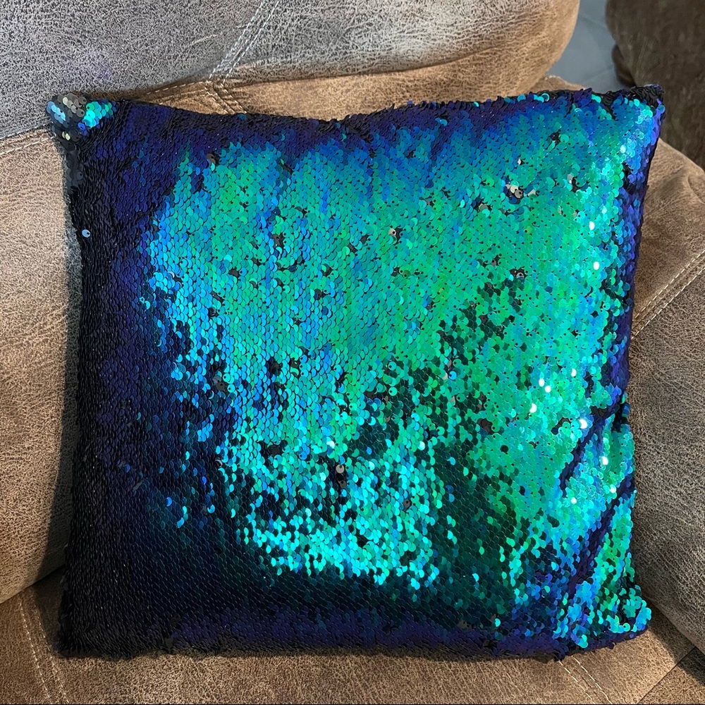 Sequin Mermaid Sensorial Pillow